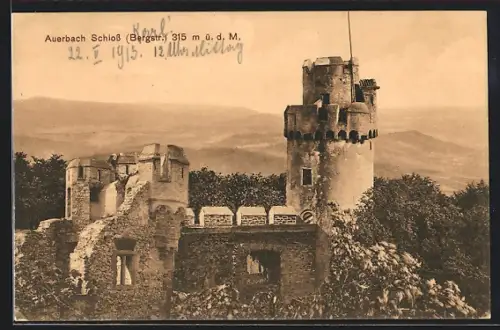 AK Auerbach /Bergstr., Schloss
