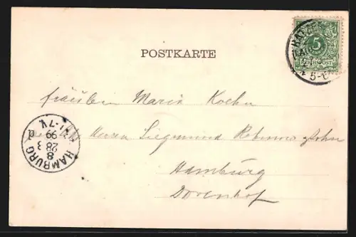 AK Ratzeburg, Blick auf Dom und See