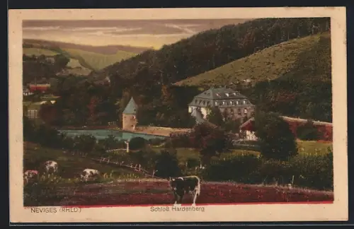 AK Neviges /Rhld., Schloss Hardenberg