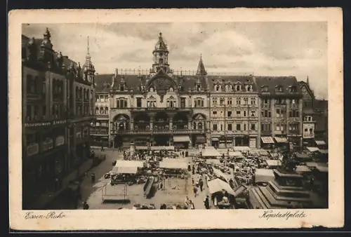 AK Essen-Ruhr, Kopstadtplatz, Komische Oper