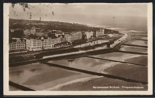 AK Borkum, Fliegeraufnahme