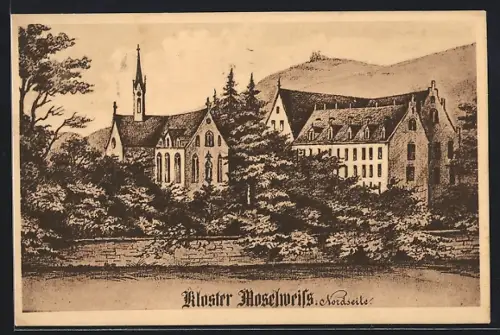 AK Koblenz, Kloster Moselweiss, Nordseite