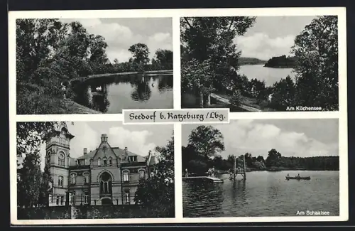 AK Seedorf b. Ratzeburg, Küchensee, Schaalsee, Schloss