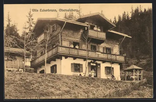 AK Obersalzberg, Villa Eckerbrunn