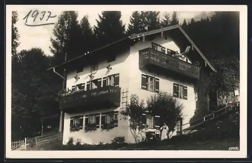 AK Berchtesgaden, Hotel Landhaus Mitterherzogberg