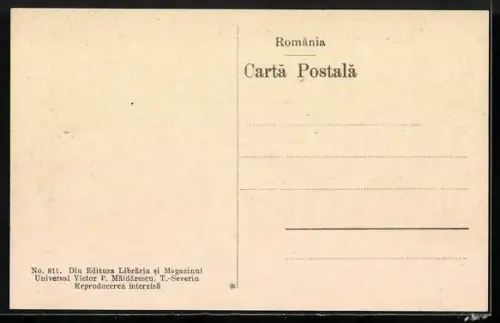 AK T.-Severin, Strassenpartie