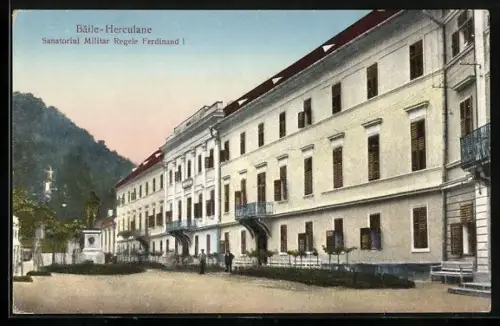 AK Baile Herculane, Sanatoriul Militar Regele Ferdinand I.