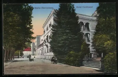 AK Baile-Herculane, Hotel Ferdinand