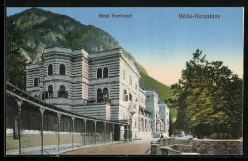 AK Baile-Herculane, Hotel Ferdinand