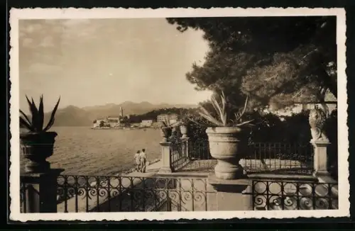 AK Lopud, Panorama mit Kirche