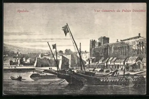 AK Spalato, Vue Générale du Palais Doclétiè