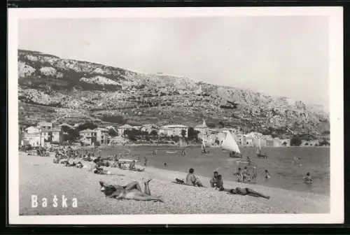 AK Baska, Strandpartie