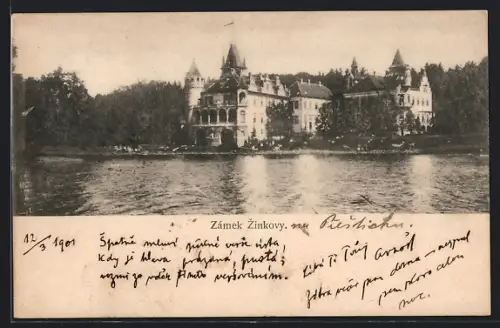 AK Zinkovy, Zámek