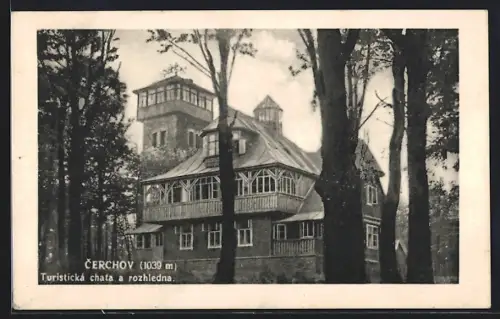AK Cerchov, Turistická chata a rozhledna