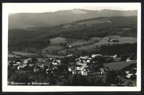 AK Eisenstein im Böhmerwald, Panorama