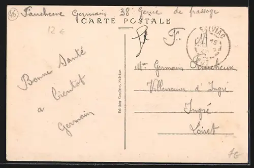 AK Salviac /Lot, Grande Rue