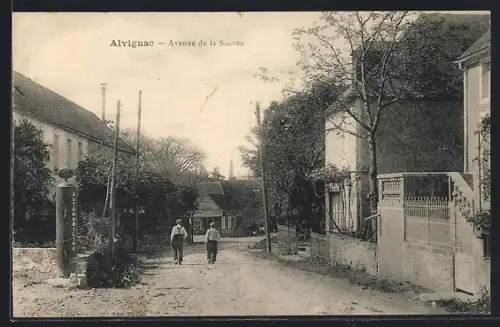 AK Alvignac, Avenue de la Source