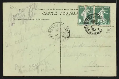 AK Montcuq, Rue de l`Église animée avec passants et boutiques