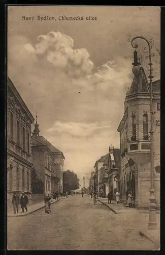 AK Nový Bydzov, Chlumecka ulice