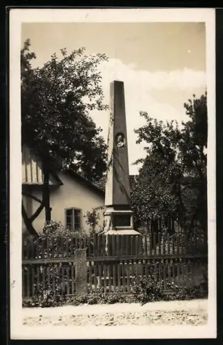 AK Rychnov, Pomnik Frantiska Martina Pelcla