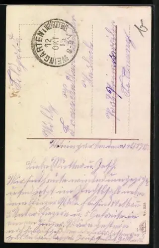 AK Kaiser Wilhelm II. und seine Heerführer, Kronprinz Wilhelm als Husar