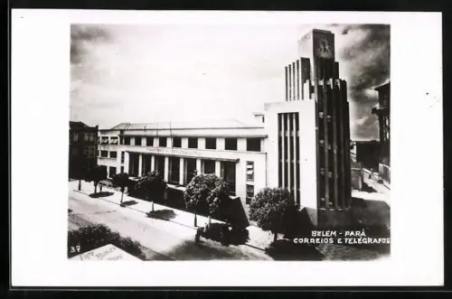 AK Belem /Para, Correios e Telégrafos