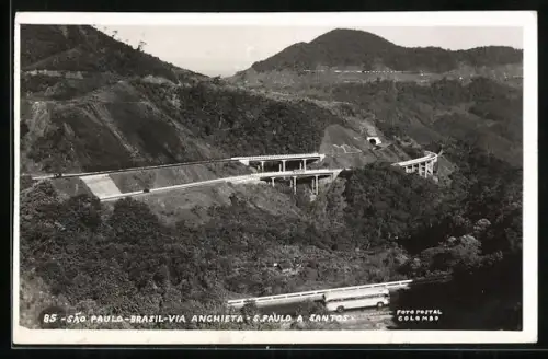 AK Sao Paulo, Via Anchieta, Sao Paulo a Santos