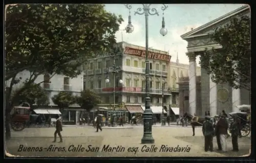 AK Buenos Aires, Calle San Martin esq. Calle Rivadavia