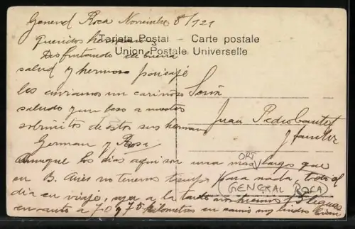 AK General Roca, Monumento a San Martin