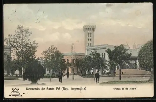 AK Santa Fé, Plaza 25 del Mayo