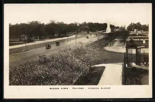 AK Buenos Aires, Palermo, Avenida Alvear
