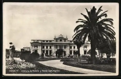 AK Santa Fé, Jefatura de Policia y Plaza San Martin