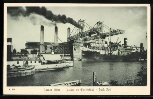 AK Buenos Aires, Usinas de Electricidad, Dock Sud