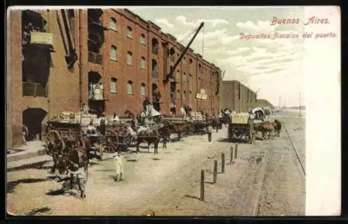 AK Buenos Aires, Depositos fiscales del puerto