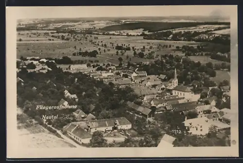 AK Neutal, Teilansicht, Fliegeraufnahme