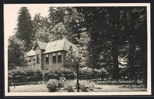 AK Kobersdorf /Bgld., Gasthaus Waldquelle