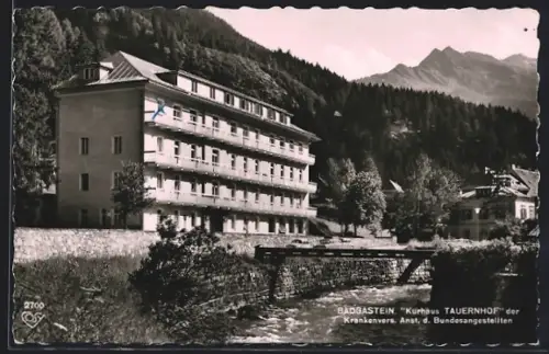 AK Badgastein, Kurhaus Tauernhof der Krankenversicherungs-Anstalt der Bundesangestellten