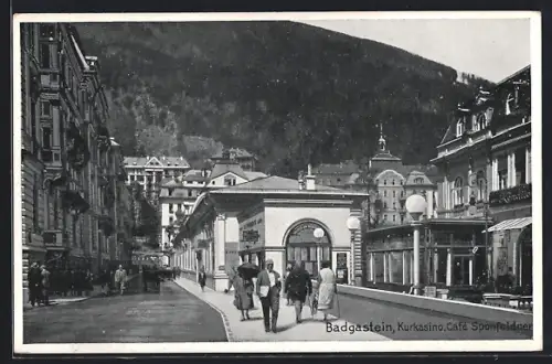 AK Badgastein, Kurkasino und Cafe Sponfeldner