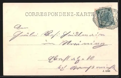 AK Gmunden, Springbrunnen am Franz Josefsplatz