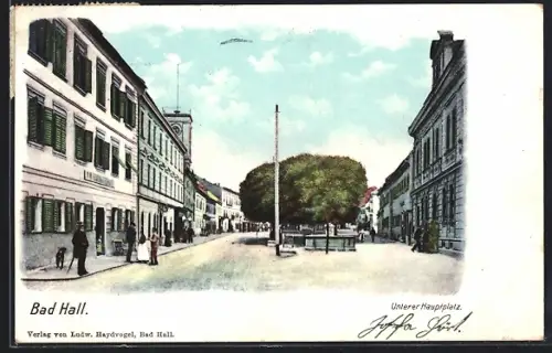 AK Bad Hall, Unterer Hauptplatz