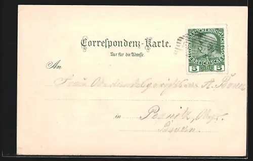 AK Fulpmes, Teilansicht mit Kirche