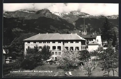 AK Bad Hofgastein, Kurhaus Luisenhof