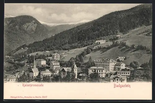 AK Badgastein, Kaiserpromenade