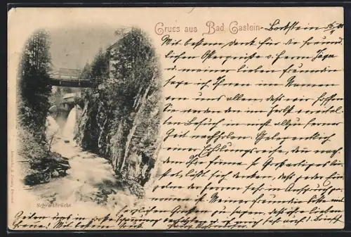 AK Bad Gastein, Schreckbrücke