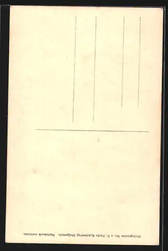 AK Hofgastein, Partie an der Kirche