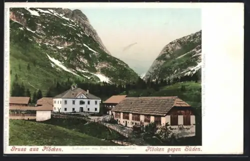 AK Plöcken, Ortsansicht gegen Süden