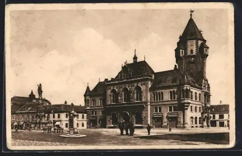 AK Korneuburg, Partie am Rathaus