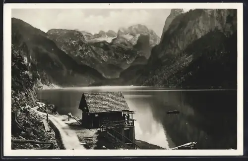 AK Gosau, Gosausee mit Dachstein