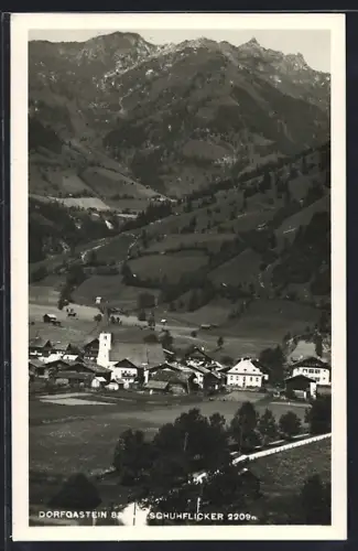 AK Dorfgastein, Teilansicht mit Schuhflicker