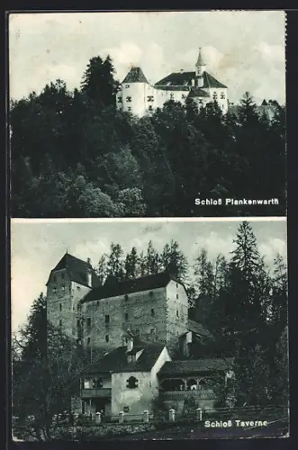 AK St. Oswald bei Plankenwarth, Schloss Plankenwarth, Schloss Taverne